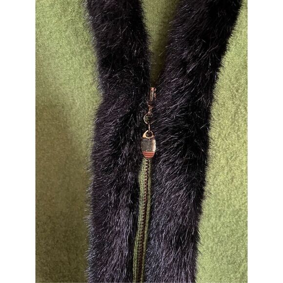 Green Wool Cardigan - Picture 3 of 7